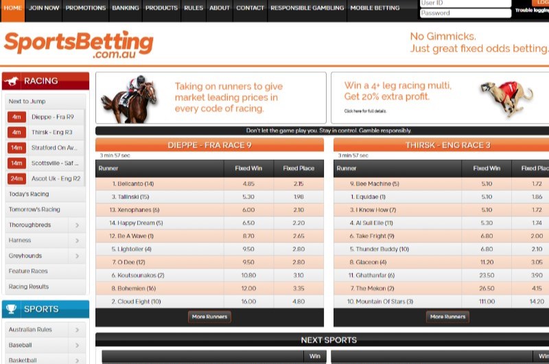 Australia online gambling sites